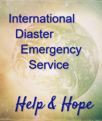 official logo of international disaster emergency service (IDES)